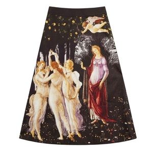Alice and Olivia RARE "Botticelli Primavera Skirt"